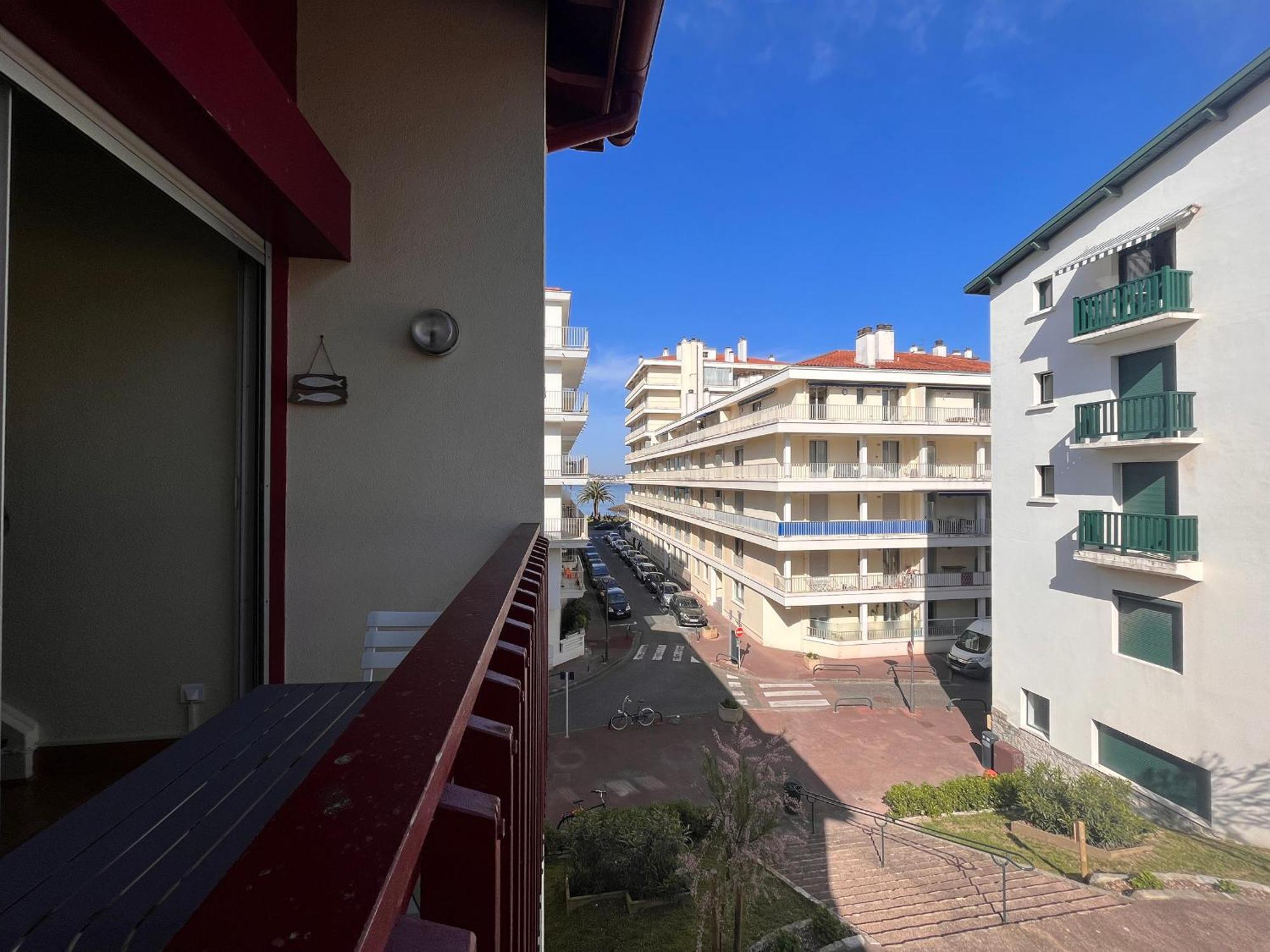 Studio Mezzanine A 100M De La Plage Avec Balcon, Apercu Mer Et Parking - Saint-Jean-De-Luz - Fr-1-239-576 Appartement Buitenkant foto